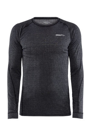 Craft Craft Core Wool Merino LS Tee M black melange Craft Craft Core Wool Merino LS Tee M black melange