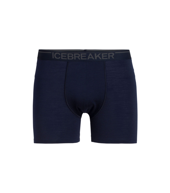 Icebreaker Icebreaker M Anatomica Boxers black IB1030290101 Black Icebreaker wintersportkleding IB1030290101 licht grijs bij Leerentveldvrijetijd.nl