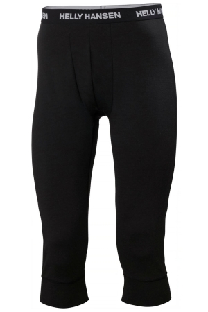 Helly Hansen Helly Hansen Lifa Merino Midweight 3/4 Pant Black Helly Hansen Helly Hansen Lifa Merino Midweight 3/4 Pant Black