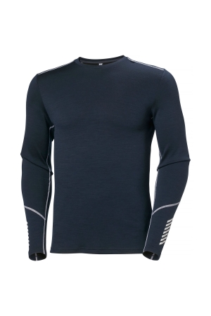Helly Hansen Helly Hansen Lifa Merino Midweight Crew 600_Navy