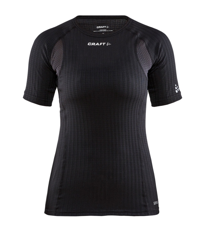 Craft Craft Active Extreme X Rn SS W black 1909672 999000 Black Craft wintersportkleding 1909672 999000 licht grijs bij Leerentveldvrijetijd.nl