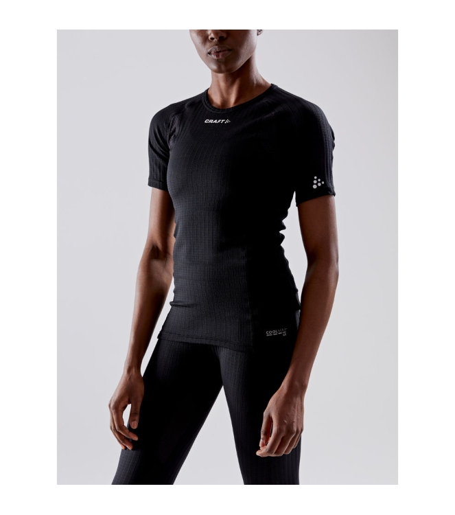 Craft Craft Active Extreme X Rn SS W black 1909672 999000 Black Craft wintersportkleding 1909672 999000 licht grijs bij Leerentveldvrijetijd.nl