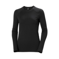 helly-hansen W Lifa Merino Midweight Crew 990_Black 49378
