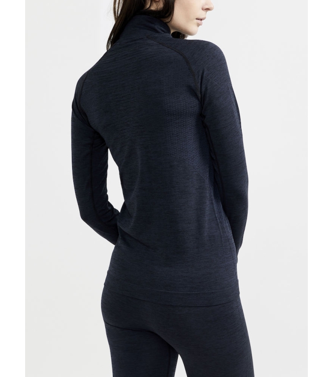 Craft Craft Core Dry Active Comfort HZ W black 1911167-B999000 black Craft wintersportkleding 1911167-B999000 licht grijs bij Leerentveldvrijetijd.nl