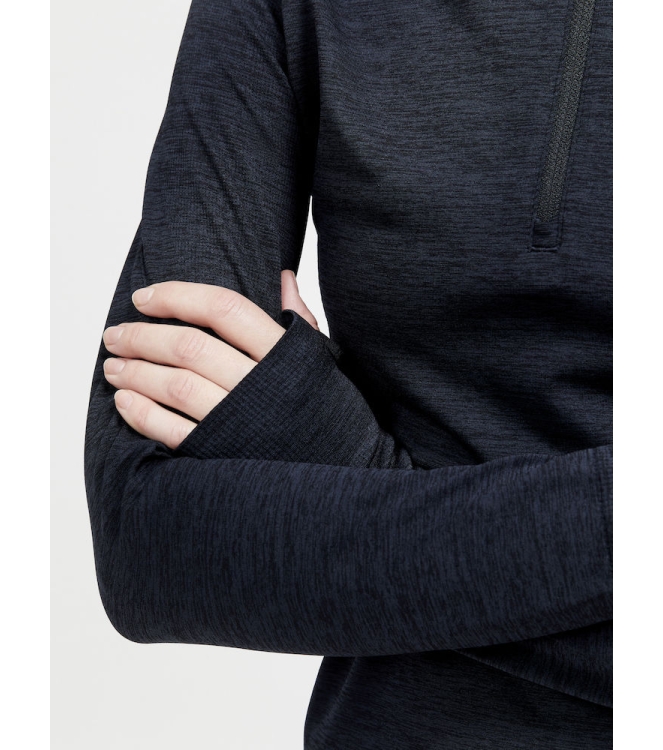 Craft Craft Core Dry Active Comfort HZ W black 1911167-B999000 black Craft wintersportkleding 1911167-B999000 licht grijs bij Leerentveldvrijetijd.nl