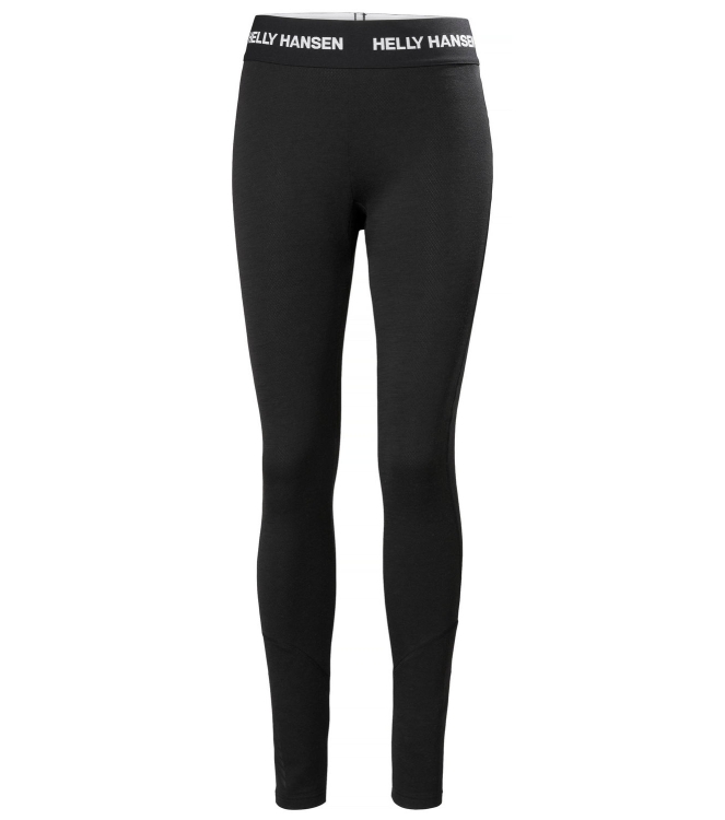 Helly Hansen Helly Hansen W Lifa Merino Midweight Pant black 49380_990 Black Helly Hansen wintersportkleding 49380_990 licht grijs bij Leerentveldvrijetijd.nl