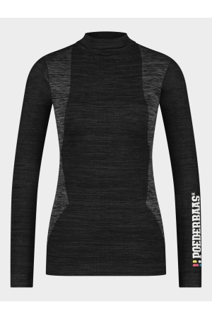 Poederbaas Poederbaas Women Technical Thermo Shirt L/S Black
