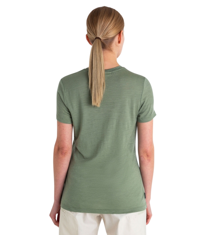 Icebreaker Icebreaker W Mer 150 Tech Lite III SS Tee a74_lichen IB0A56Y8 A74_Lichen Icebreaker fleeces en truien IB0A56Y8 blauw bij Leerentveldvrijetijd.nl