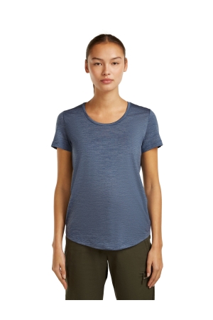 Icebreaker Icebreaker W Mer 125 Cool-Lite Sphere III SS Scoop A901_Dawn Hthr