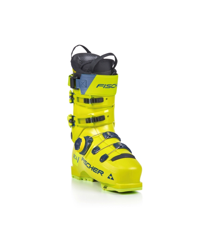 Fischer Fischer RC4 130 MV BOA VAC GW yellow / yellow U06123V Yellow / Yellow Fischer wintersport schoenen U06123V groen bij Leerentveldvrijetijd.nl