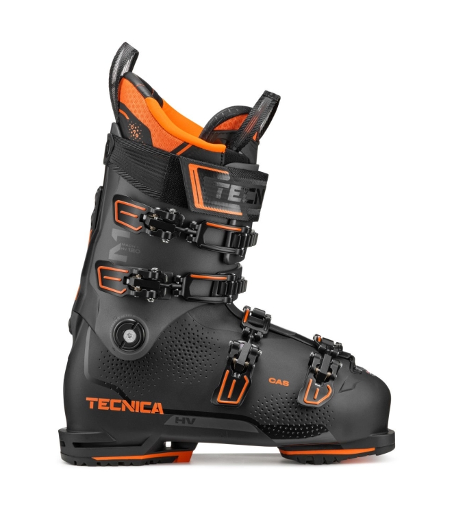 Tecnica Tecnica Mach1 HV 120 TD GW 100 black TS10195CG2 100 black Tecnica wintersport schoenen TS10195CG2 licht grijs bij Leerentveldvrijetijd.nl