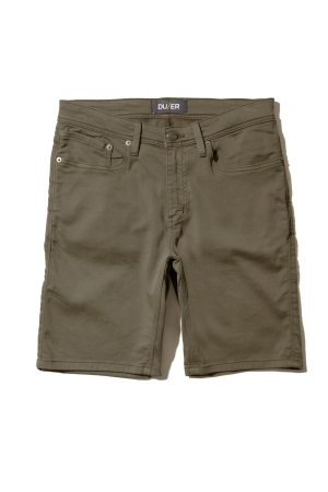 Duer Duer No Sweat Short Army Green Duer Duer No Sweat Short Army Green