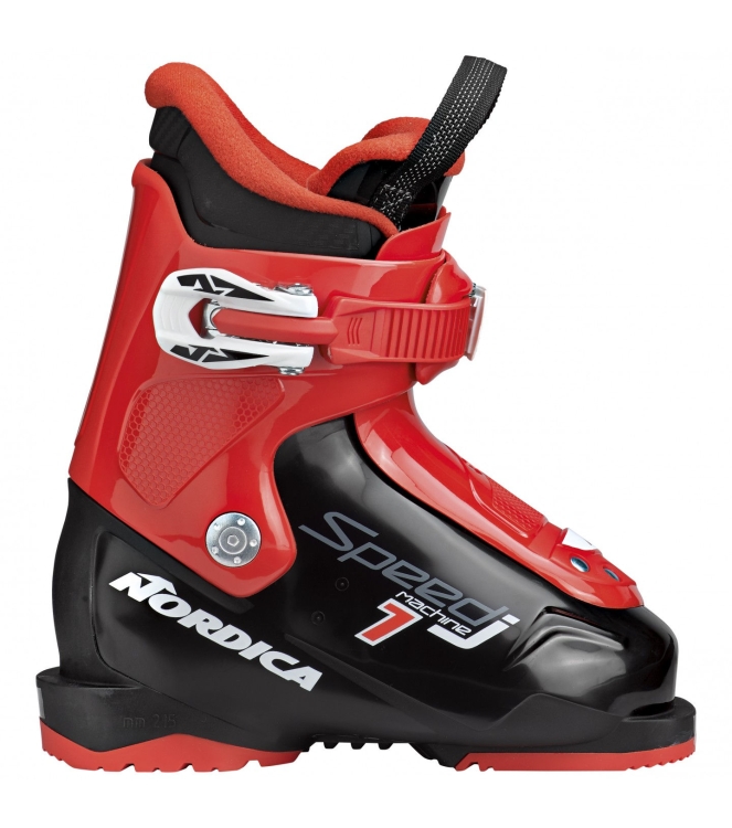 Nordica Nordica Speedmachine J 1 skischoenen black/red NB05086400-741 black/red Nordica wintersport schoenen NB05086400-741 licht grijs bij Leerentveldvrijetijd.nl