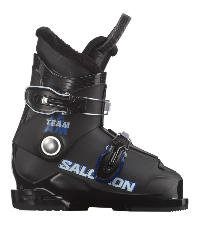 Salomon Salomon Team T2 black/race blue/white L47353100 Black/Race Blue/White Salomon wintersport schoenen L47353100 licht grijs bij Leerentveldvrijetijd.nl