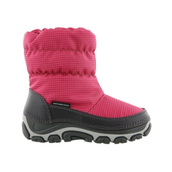 Antartica Snowboot met rits rubberzool JR