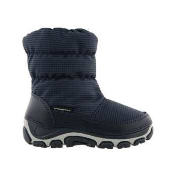 Antartica Snowboot met rits rubberzool JR