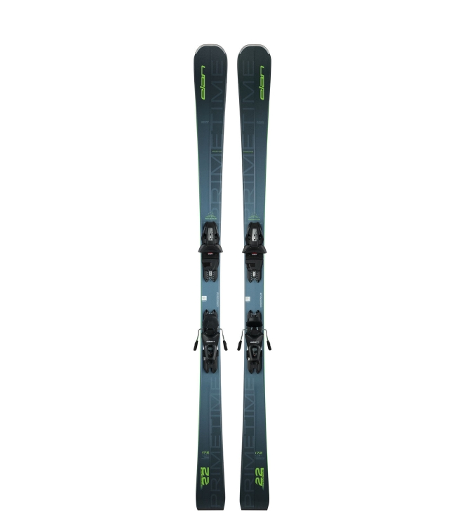 Elan Elan Primetime 22 PS +EL10 blue 601.40220.010 Blue Elan ski 601.40220.010 ecru bij Leerentveldvrijetijd.nl