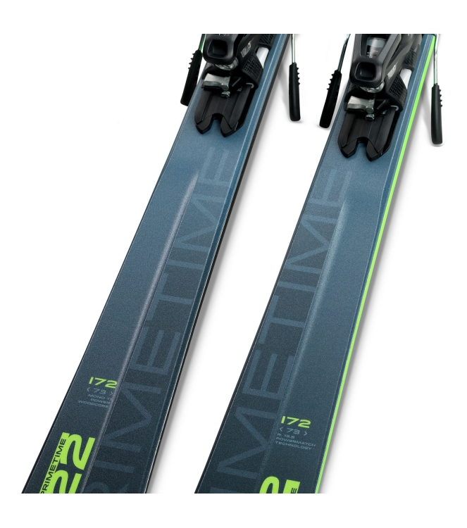 Elan Elan Primetime 22 PS +EL10 blue 601.40220.010 Blue Elan ski 601.40220.010 ecru bij Leerentveldvrijetijd.nl