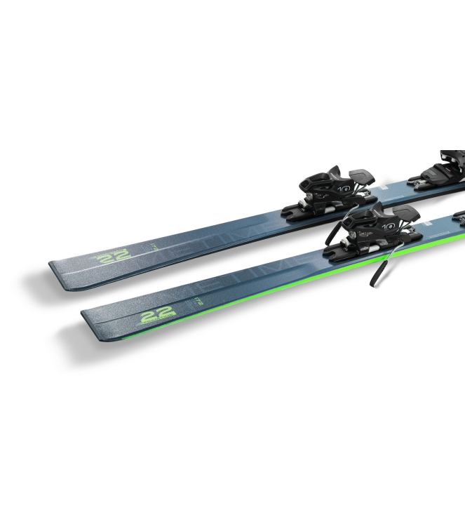 Elan Elan Primetime 22 PS +EL10 blue 601.40220.010 Blue Elan ski 601.40220.010 ecru bij Leerentveldvrijetijd.nl