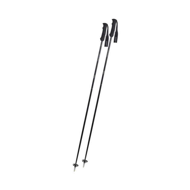komperdell Carbon Pure skistokken black 64510370000