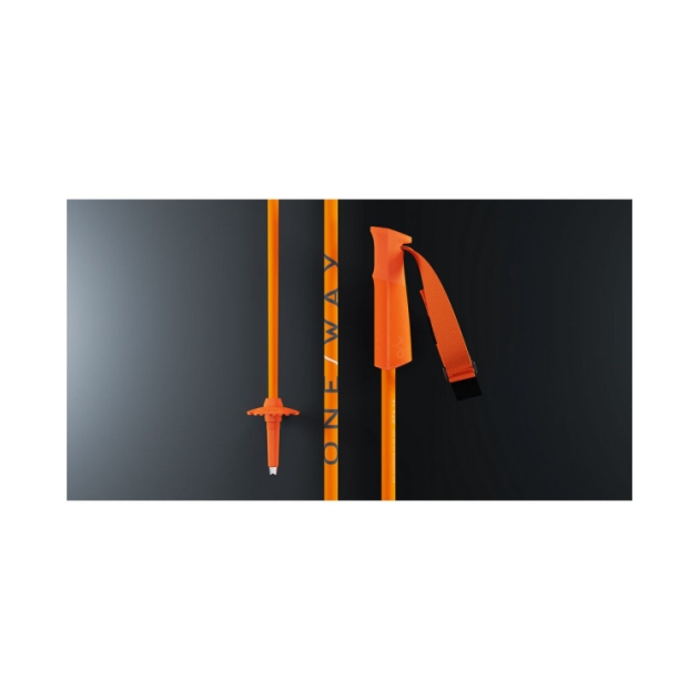 One Way GTX 14 Complete kit skistokken Flame OZ32321