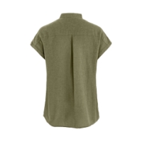 fjällräven Övik Hemp Shirt SS W 620_Green F14600160