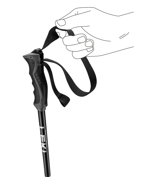 Leki ski LE65320601 licht grijs bij Leerentveldvrijetijd.nl