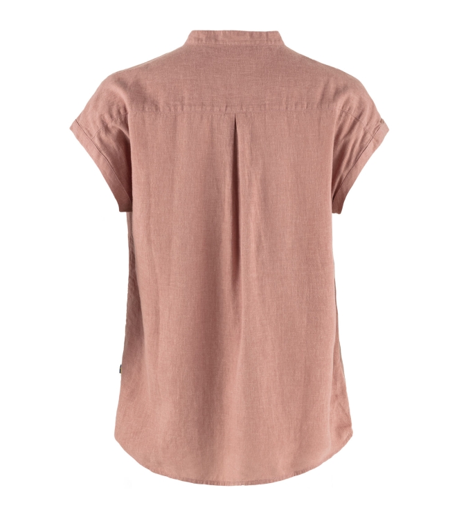 Fjällräven Fjällräven ™vik Hemp Shirt SS W dusty rose F14600160 300 Dusty Rose Fjällräven fleeces en truien F14600160 300 ivoor bij Leerentveldvrijetijd.nl