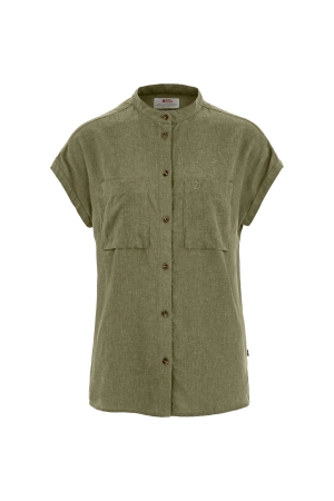Fjällräven Fjällräven Övik Hemp Shirt SS W 620_Green