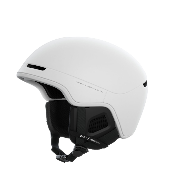 POC POC Obex Pure skihelm hydrogen white 10109 Hydrogen White POC wintersport accessoires 10109 roze bij Leerentveldvrijetijd.nl