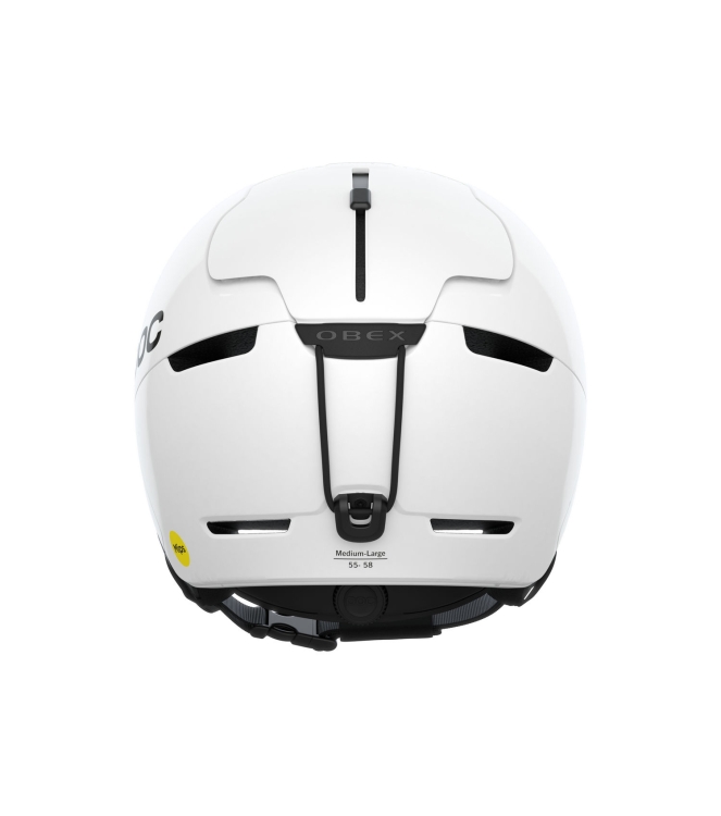 POC POC Obex Mips skihelm hydrogen white 10113 Hydrogen White POC wintersport accessoires 10113 roze bij Leerentveldvrijetijd.nl