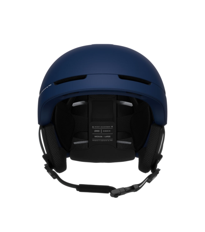 POC POC Obex Mips skihelm lead blue mat 10113 Lead Blue Mat POC wintersport accessoires 10113 antraciet bij Leerentveldvrijetijd.nl