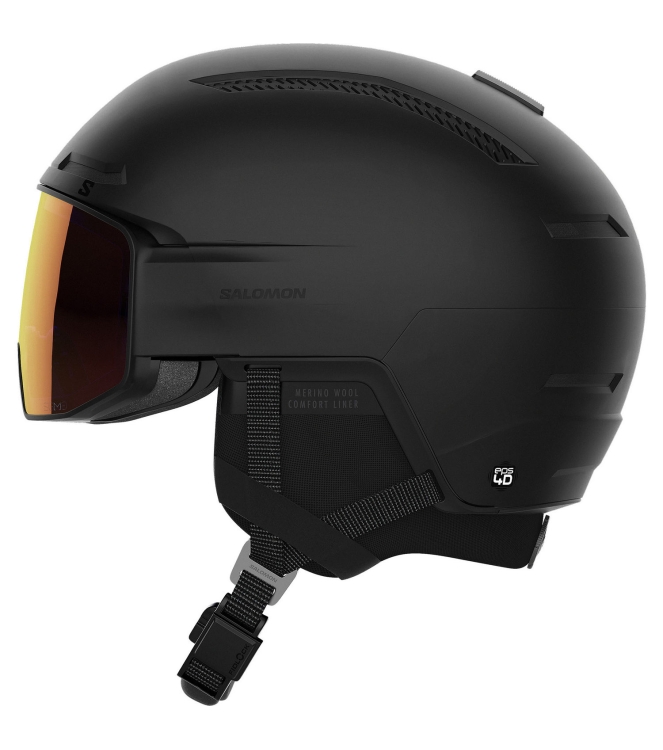 Salomon Salomon Driver Prime Sigma Plus black L47010900 Black Salomon wintersport accessoires L47010900 licht grijs bij Leerentveldvrijetijd.nl