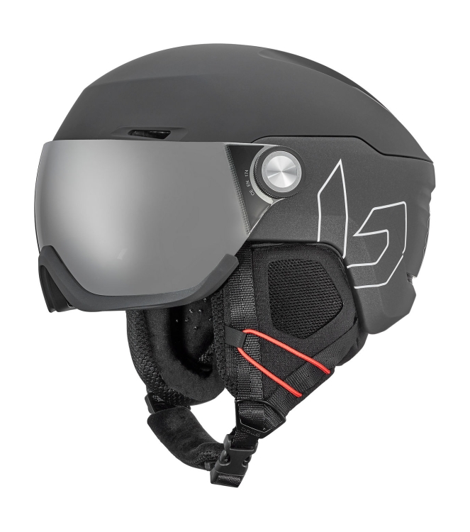 Bolle Bolle V-Ryft Pure Photochromic blue cat 1-3 black matte BH1800 Black Matte Bolle wintersport accessoires BH1800 licht grijs bij Leerentveldvrijetijd.nl