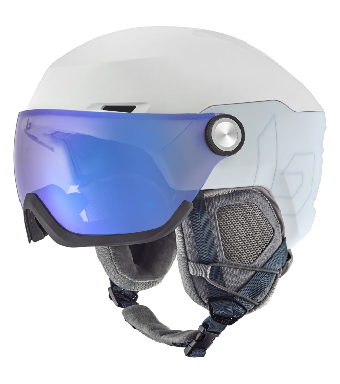 Bolle Bolle V-Ryft Pure Photochromic blue cat 1-3 pearl matte BH1800 Pearl Matte Bolle wintersport accessoires BH1800 roze bij Leerentveldvrijetijd.nl
