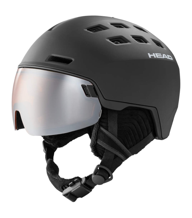 Head Head Radar 5K S2 Silver black 323420 Black Head wintersport accessoires 323420 licht grijs bij Leerentveldvrijetijd.nl
