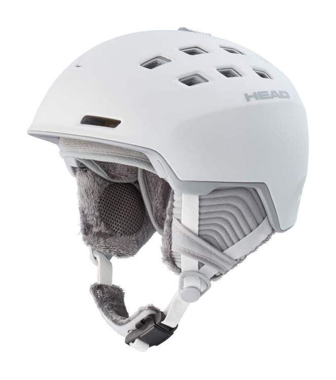 Head Head Rita shihelm white 323711 White Head wintersport accessoires 323711 roze bij Leerentveldvrijetijd.nl