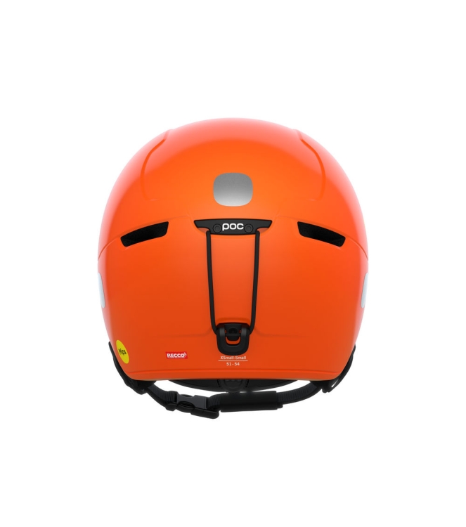 POC POC POCito Obex Mips skihelm fluorescent orange 10474 Fluorescent Orange POC wintersport accessoires 10474 beige bij Leerentveldvrijetijd.nl