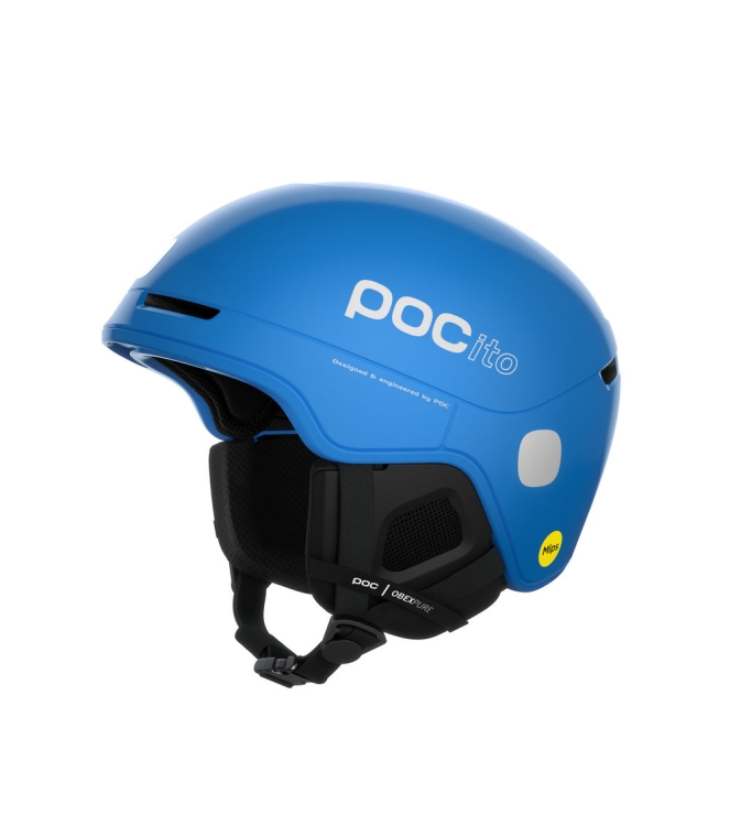POC POC POCito Obex Mips skihelm fluorescent blue 10474 Fluorescent Blue POC wintersport accessoires 10474 antraciet bij Leerentveldvrijetijd.nl