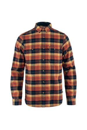 Fjällräven Fjällräven Singi Heavy Flannel Shirt M Autumn Leaf-Dark Navy Fjällräven Fjällräven Singi Heavy Flannel Shirt M Autumn Leaf-Dark Navy