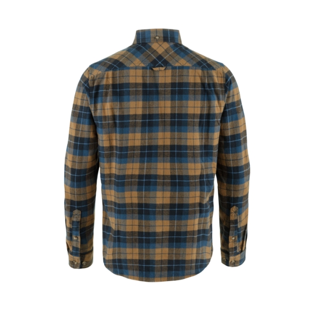 Fjällräven Singi Heavy Flannel Shirt M Dark Navy-Buckwheat Brown F81373 555-232