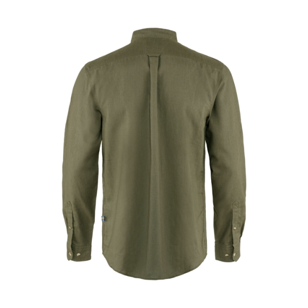 fjällräven Ovik Travel Shirt LS M 620_Green F87208