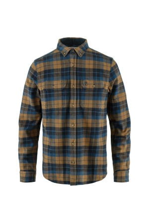 Fjällräven Fjällräven Singi Heavy Flannel Shirt M Dark Navy-Buckwheat Brown Fjällräven Fjällräven Singi Heavy Flannel Shirt M Dark Navy-Buckwheat Brown