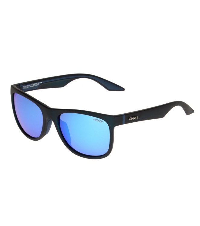 Sinner Sinner Rockford zonnebril Icy blue oil matte black SISU-831-10-49 matte black Sinner wintersport accessoires SISU-831-10-49 licht grijs bij Leerentveldvrijetijd.nl