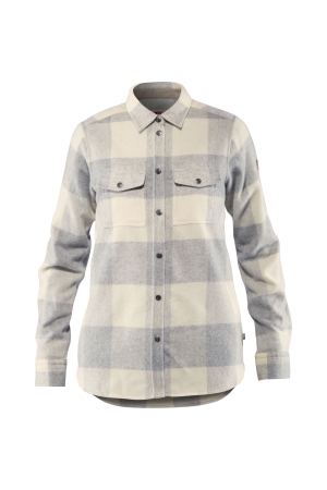 Fjällräven Fjällräven Canada Shirt LS Women 021-113/Fog Chalk White Fjällräven Fjällräven Canada Shirt LS Women 021-113/Fog Chalk White