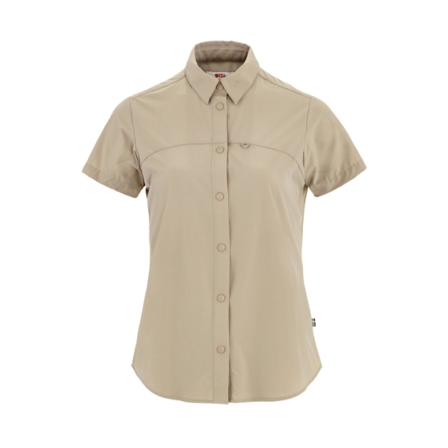 fjällräven High Coast Lite Shirt SS W 118_Fossil F87037