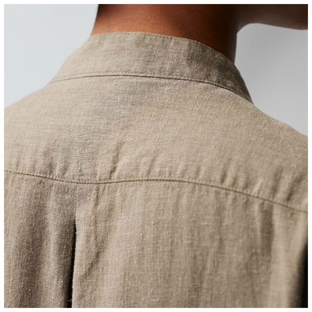 Fjällräven Ovik Hemp Shirt LS W Suede Brown F14600149