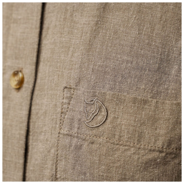 Fjällräven Ovik Hemp Shirt LS W Suede Brown F14600149