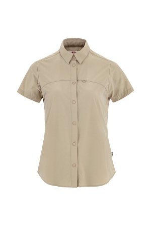 Fjällräven Fjällräven High Coast Lite Shirt SS W 118_Fossil Fjällräven Fjällräven High Coast Lite Shirt SS W 118_Fossil