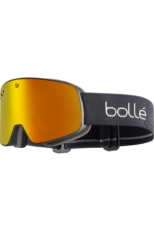 Bolle Bolle Nevada Cat 2 Black Matte  Sunrise